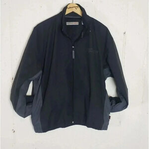 Perry Ellis America active black & gray color‎ block jacket